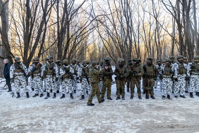 Una zona fantasma de Chernobyl fue elegida por Ucrania para entrenar su ejército