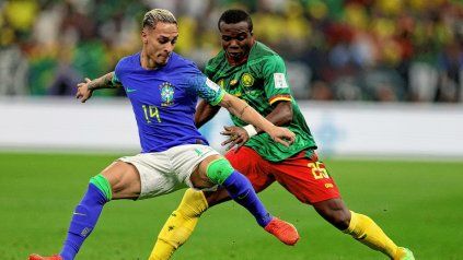 Camerún sorprendió a Brasil, pero no le alcanzó.