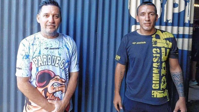 Orlando Azcurra y Luciano Fernández organizan la velada de boxeo amateur en el Centro Gallego.