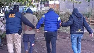 Detuvieron a cinco violentos tiratiros y les secuestraron un arma de guerra y balas