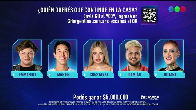 La placa quedó conformada por cinco jugadores: Emmanuel
