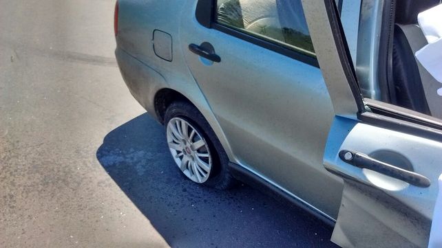 Grave choque frontal en la ruta 20 debido al mal estado del asfalto