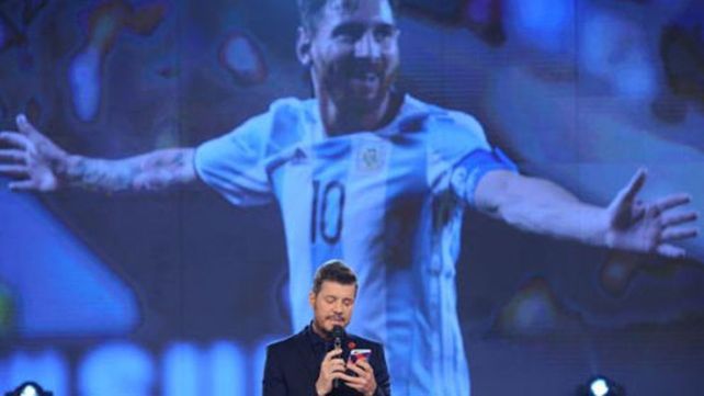 Marcelo Tinelli leyó una carta de una docente entrerriana para Lionel Messi