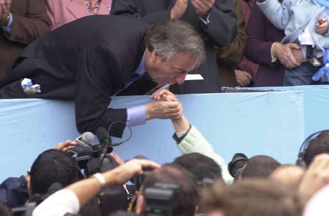 ¿Quiénes fueron los presidentes que participaron de los actos del Día de la Bandera?