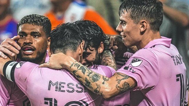 Con la presencia de Lionel Messi y Facundo Farías