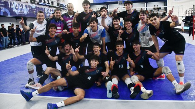 El seleccionado masculino de vóley de Santa Fe se llevó la medalla de oro tras vencer en la final a San Juan.