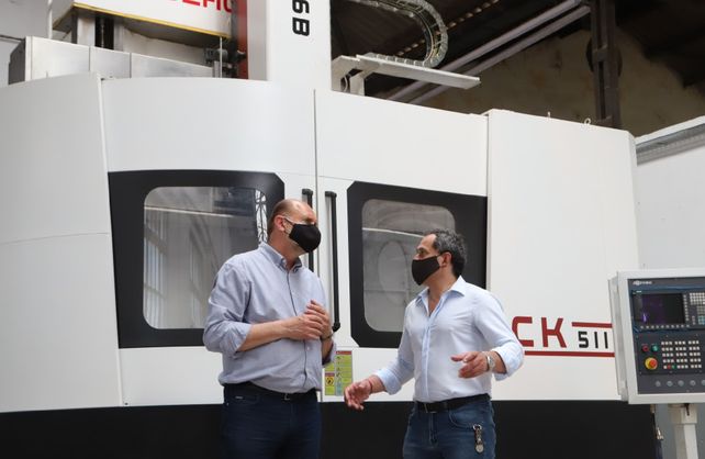 Perotti quiere trabajar junto a Nación por la hidrovía y los trenes