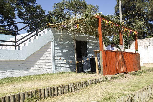 Cantina.&nbsp;Los rinconeros disfrutan del renovado espacio recreativo