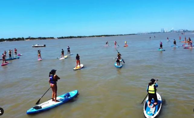 Cerca de un centenar de superos se sumarán a la cuarta travesía que realiza India Paddle Surf y Vive Río en conjunto con la secretaría de Turismo provincial.
