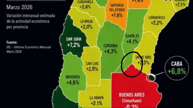 A Santa Fe le amputaron una parte y Rosario no existe.