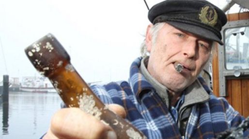 Después de 101 años hallaron un antiguo mensaje lanzado al mar Báltico en una botella