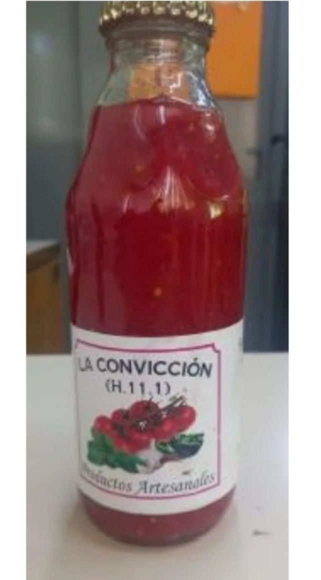 Salsa de tomate prohibida por la Anmat
