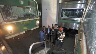 Un choque de dos trenes en Seúl dejó 200 heridos
