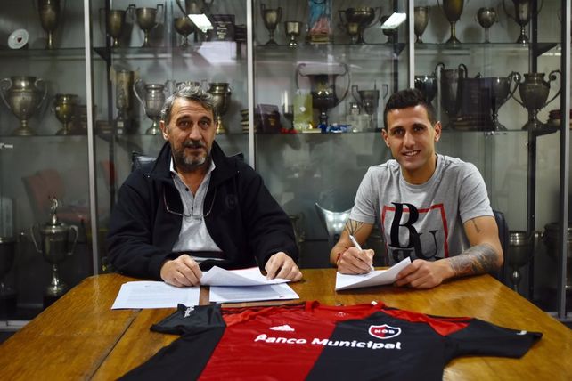 Bruno Bianchi selló su llegada a Newells