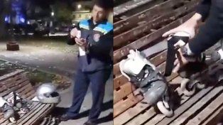 Inspector de Gualeguaychú secuestró patines.