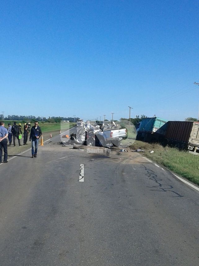Un muerto y dos heridos por un choque en la Ruta 34