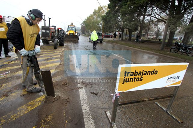 Una obra esperada: comenzó la remodelación de avenida Blas Parera
