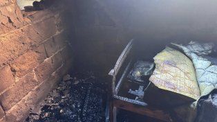 Incendio en barrio Anacleto Medina Sur: una familia necesita ayuda tras perder parte de su vivienda