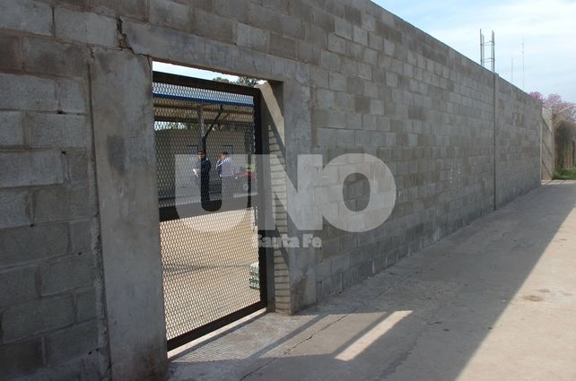 Huyó. El lugar por donde escapó el traficante y que originó una causa en los tribunales santafesinos.