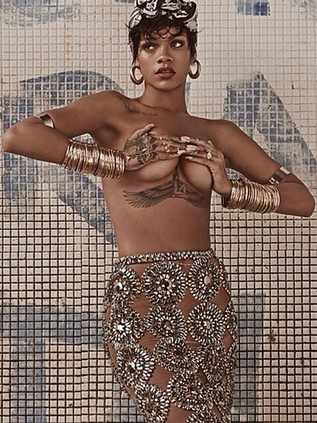 La cantante Rihanna