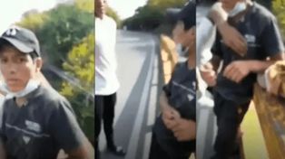 Arrojaron a un muchacho desde un puente y subieron el video a Tik Tok