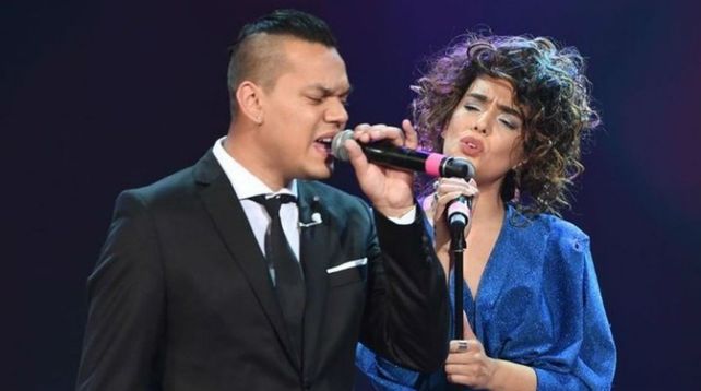 Brian y Ángela deleitaron en su actuación