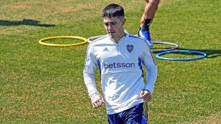 El gualeyo Vicente Taborda estaría desde el inicio del partido en el mediocampo de Boca.