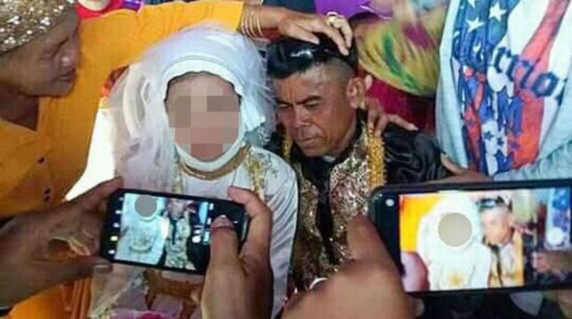 Una niña de 13 años fue obligada a casarse con un hombre de 48