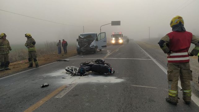 El grave siniestro vial se registró en la ruta nacional 33