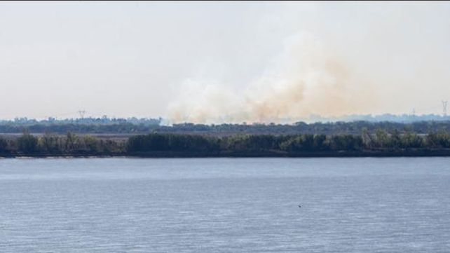Nuevos incendios en las islas santafesinas
