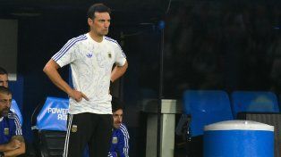 Lionel Scaloni, DT de la selección argentina.