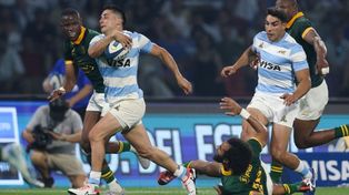 Rugby: Los Pumas, con muchas caras nuevas, cayeron ante los Springboks en Vélez
