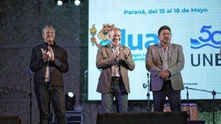 El rector de la UNER, Andrés Sabella, destacó el impacto económico y social en torno a los Juegos Universitarios Argentinos (JUAR).
