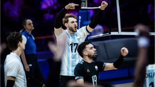 Vicentin, pieza clave en la reacción argentina para vencer a Alemania en la VNL