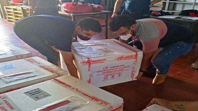 Vacuna: llegaron otras 4.900 dosis del segundo componente