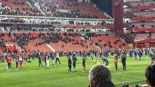 Se suspendió el partido entre Independiente y Platense