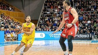 Nicolás Laprovíttola fue la gran figura del puntero Barcelona ante Girona por la ACB española.