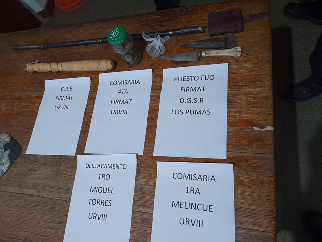Elementos secuestrados al camionero y el detalle de todas las fuerzas del orden que participaron para detener al violento chofer.
