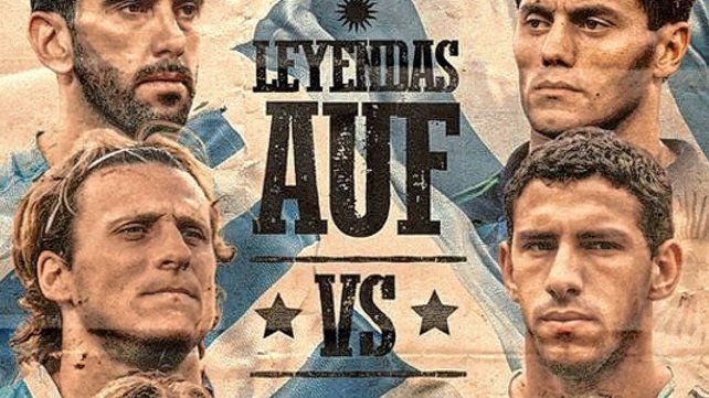 Argentina y Uruguay se verán las caras en el clásico de las leyendas.