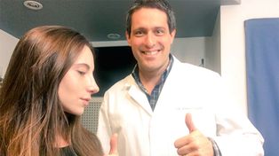 El médico que operó a Magui Bravi publicó la foto de cómo quedó la nariz