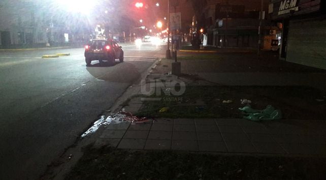 El lugar en donde ocurrió el siniestro fatal.&nbsp;