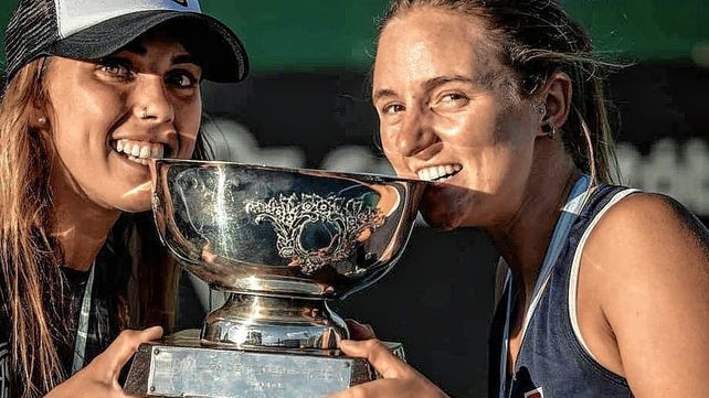 Podoroska blanqueó su noviazgo con otra tenista argentina