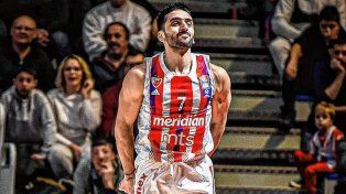 Facundo Campazzo fue la gran figura del Estrrella Roja&nbsp;