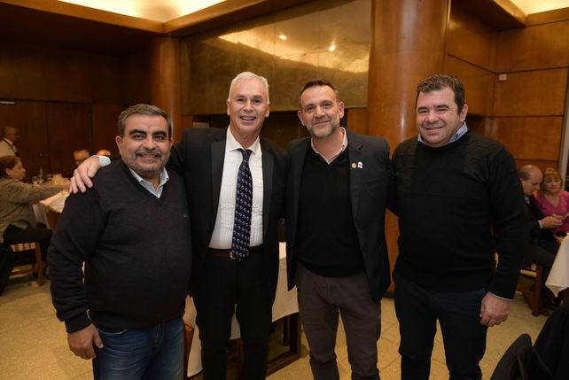 Héctor Masía, Sergio Hiskin, Javier y Gonzalo Orso