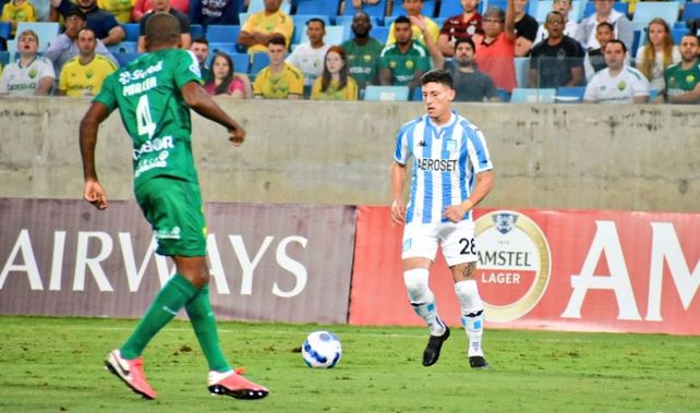 Tomás Chancalay titular en Racing.