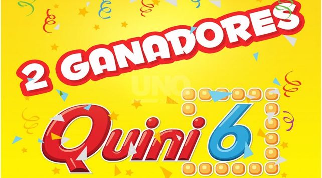 Dos nuevos millonarios con el Quini 6