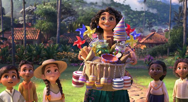 La película cuenta la historia de los Madrigal
