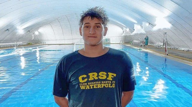 Matías Picatto integra el seleccionado nacional que jugará el Mundial U18 de waterpolo.