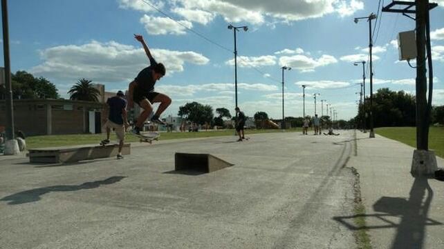 El ollie en la rampa de calle.&nbsp;