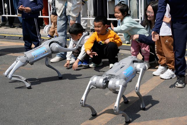 Robots compitieron en una media maratón, pero los atletas humanos aún son mejores